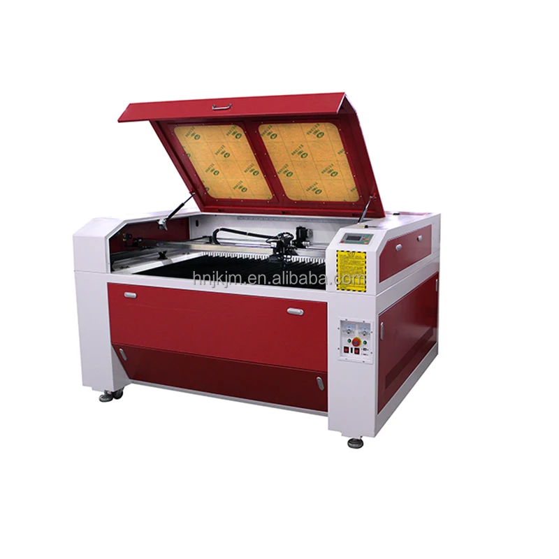 80w promotional easy operation wood acrylic PVC MDF board leather felt fabric CCD Camera Co2  laser cutting engraving machine
