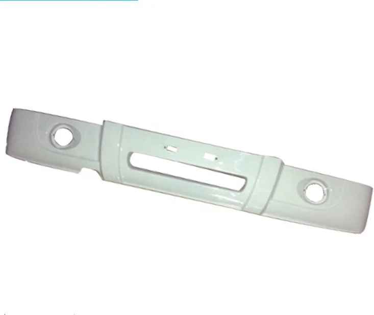Plastic Spare Parts  White Color Front Bumper 169CM*23CM*12.4CM for YUEJIN Truck Body