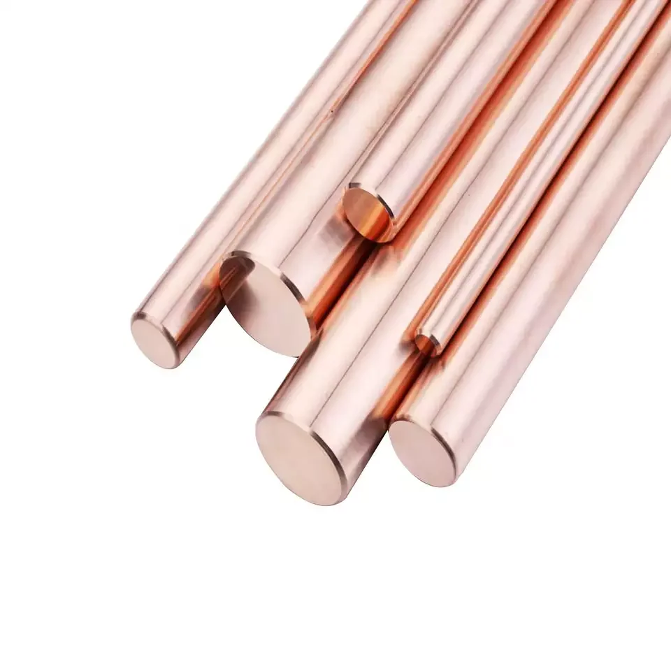 Hot selling wholesale supply copper rod c10100 copper bars solid copper bar