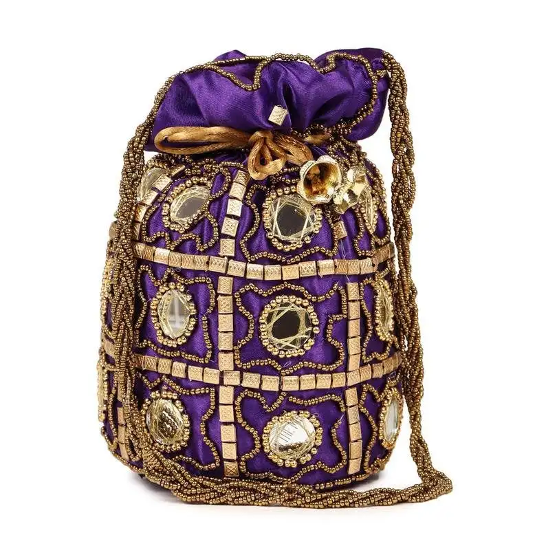 Indian Women Designer Clutch Potli Bag