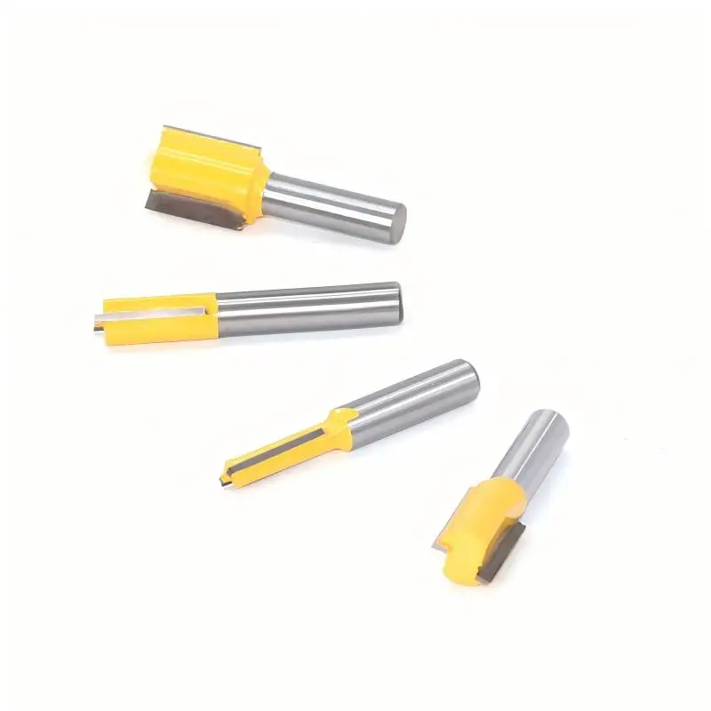 MTL 4-piece set woodworking double-edged straight knife carving knife trimming machine 8-handle blade straight knife