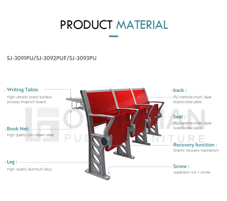 Sale furniture used high school student desk and chair university classroom sets