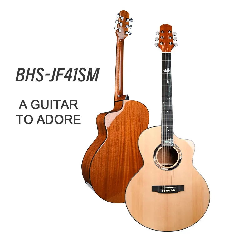 Fante Hipatti JF Shape Acoustic Guitar Perfect for Strumming and Fingerstyle
