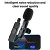 2022 K1 Drag ios Usb Мобильный записывающий микрофон с зажимом беспроводная система 2 4G петличный беспроводной