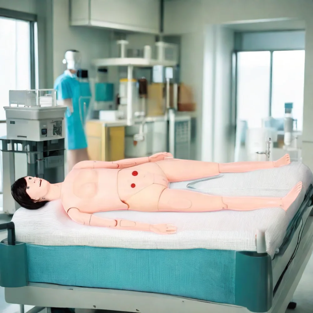 DARHMMY Advanced Full Function Mannequin Medical Science Nursing Training Manikin for Medical Professionals