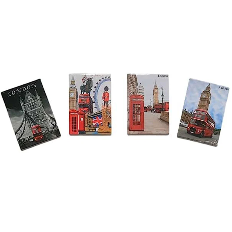 Custom Polyresin Paris Tin Metal 3D Printing Different Countries Refrigerator Magnet Souvenir Portugal Lisbon Fridge Magnet