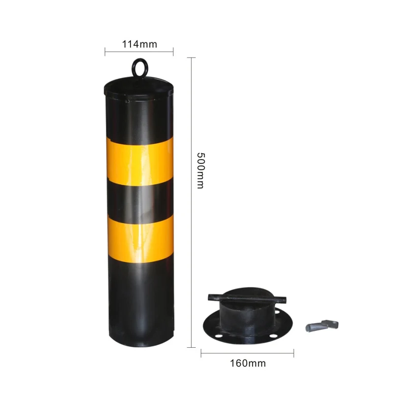 High Quality Traffic Safety Warning Bollard for Road Highway Outdoor & Airport Use Available for Wholesale Made of Steel & PU