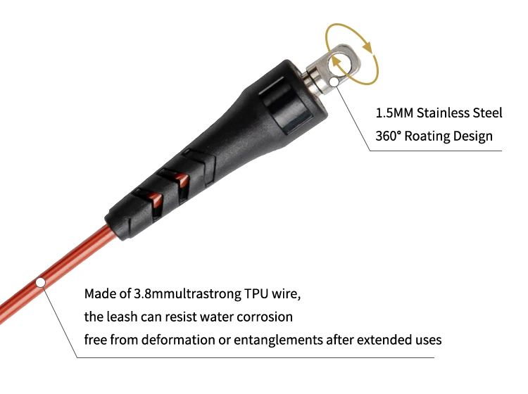 New Design Stainless Steel Buckles Diving Lanyard With Clip