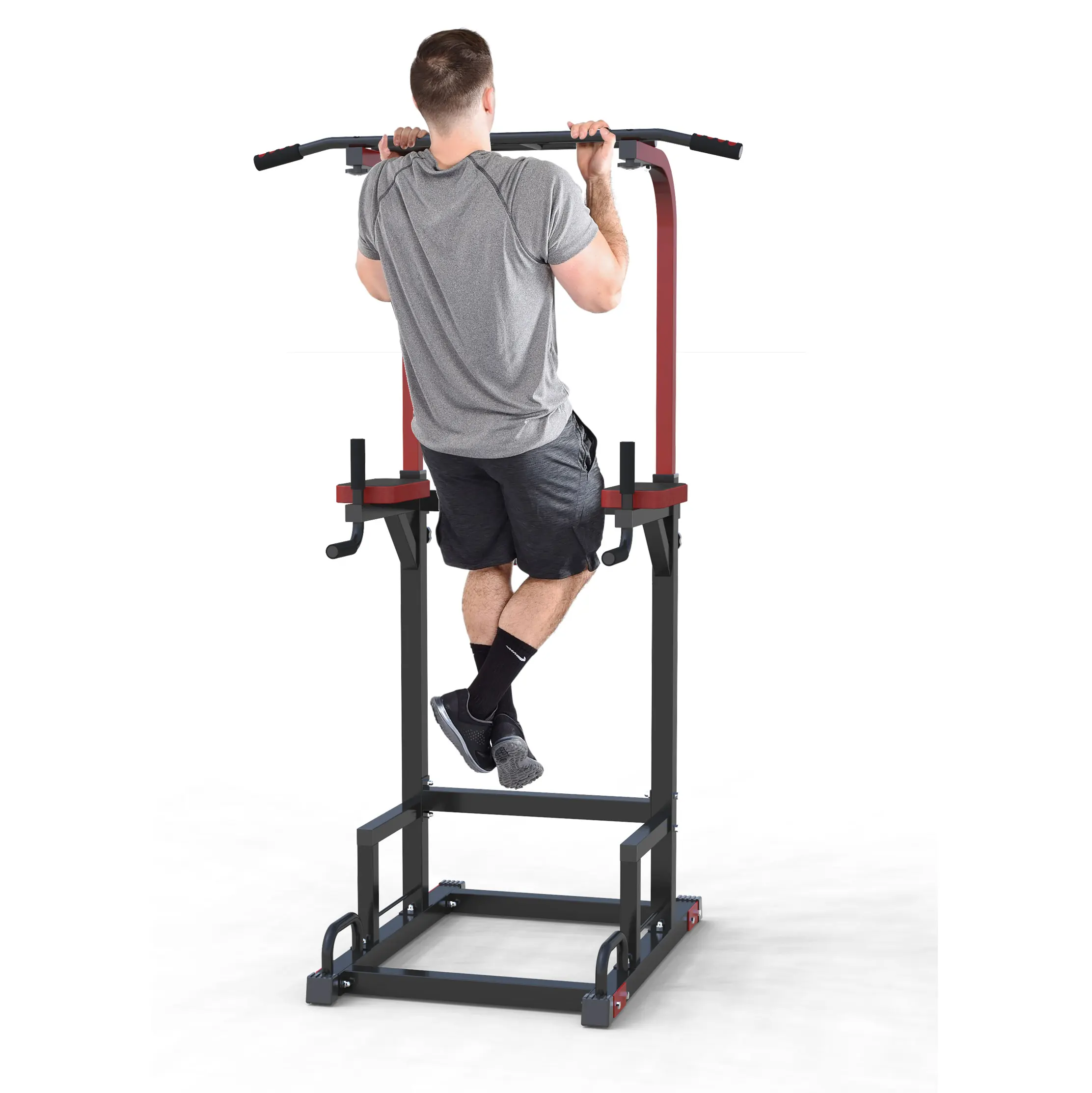 Power Tower Multi Station Fitness Gym Workout Pull Up Bar Dip Station Pull Up bar Power Tower
