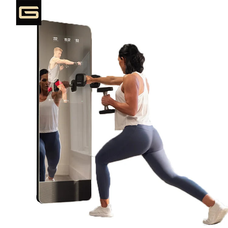 Metafit настенное зеркало для тренажерного зала, высокое качество, тренажерный зал, фитнес-зеркало с грузиками