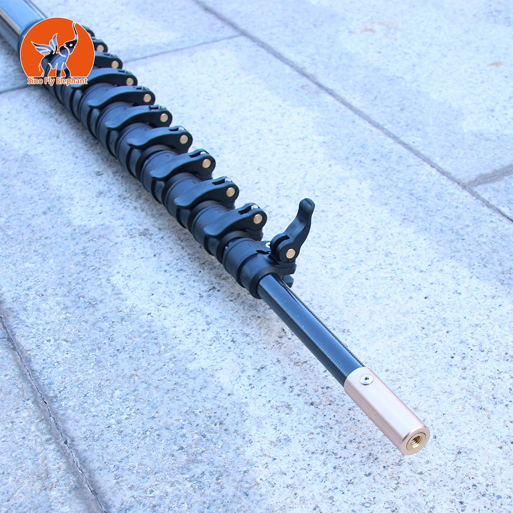 60ft jual carbon fiber lembaran telescopic fishing rod pole pipes shaft carbon fiber tube