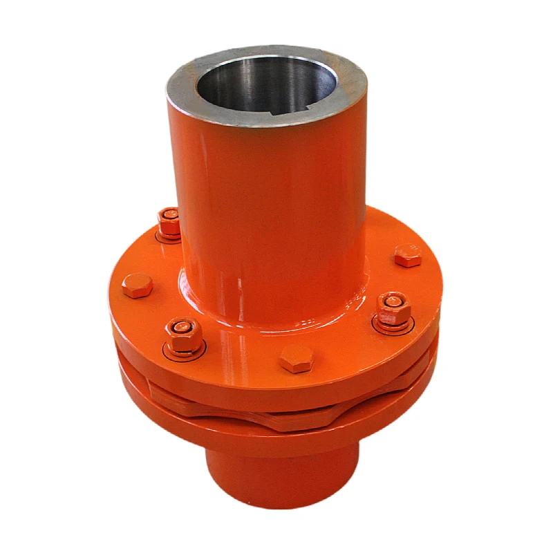 CNC Machine Parts Steeliness Steel Aluminium Rotex Coupling Rod coupling With Double Diaphragm