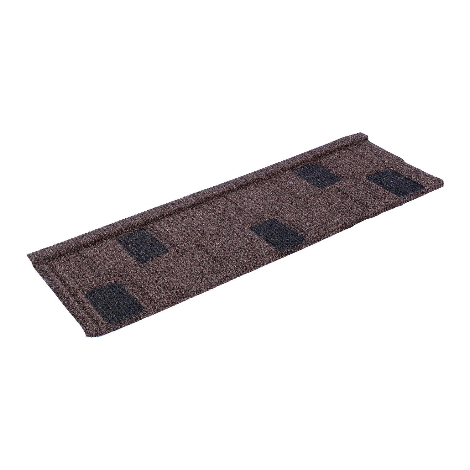 Factory Supply Aluminum Zinc Corrugated Shake Stone Coated Metal Roof Tile