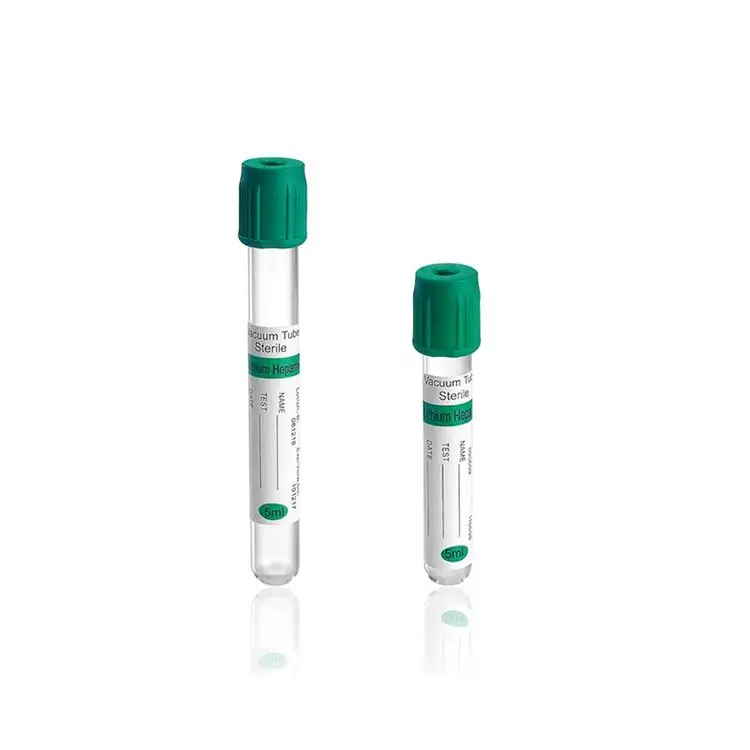 Manufacturer low factory price disposable multicolor cap blood sample collection tube