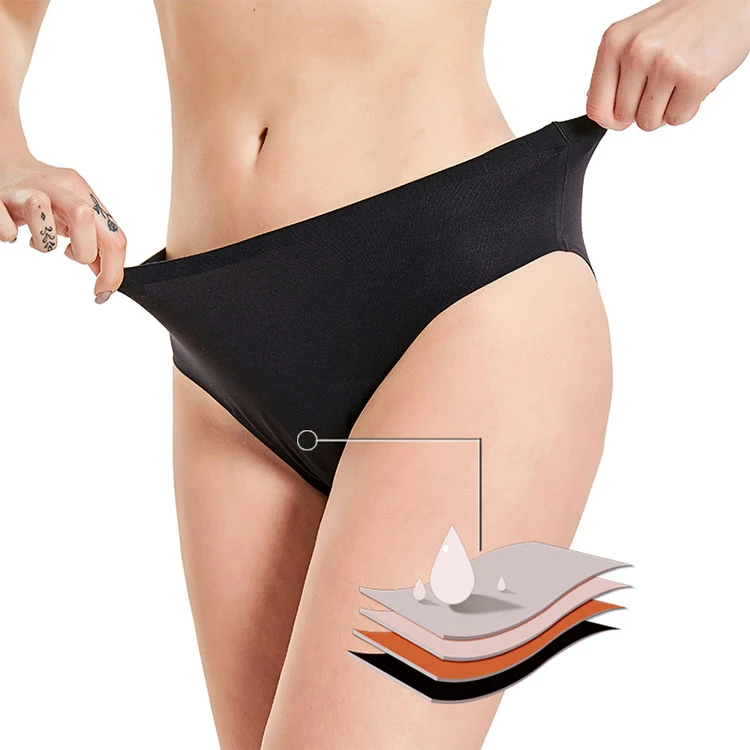 HQSLP period panties heavy flow menstrual organic  period panties invisible period underwear