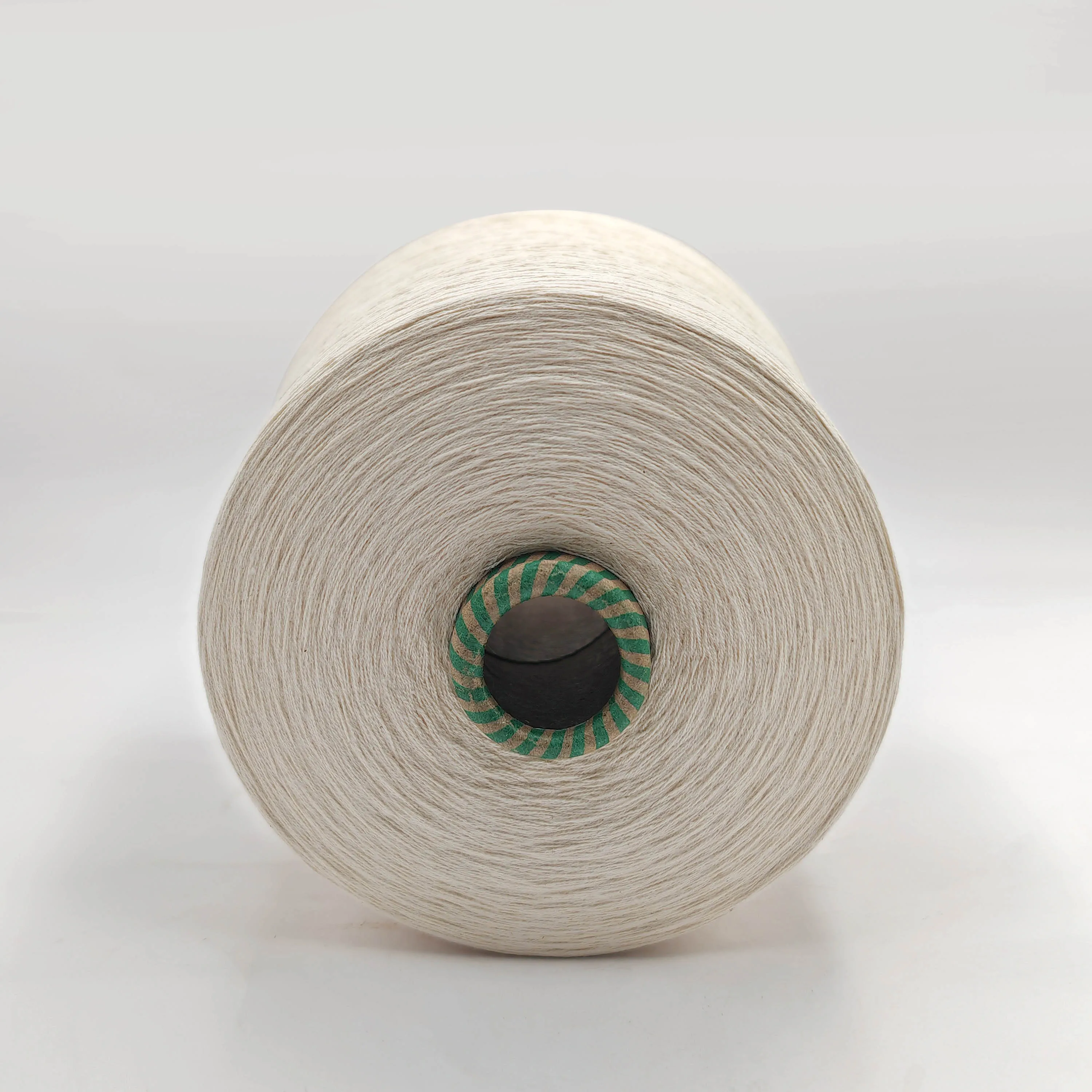 Skin friendly Professional production yarn cotton 10-22 gauge knitting 100% carded 8/2 cibe