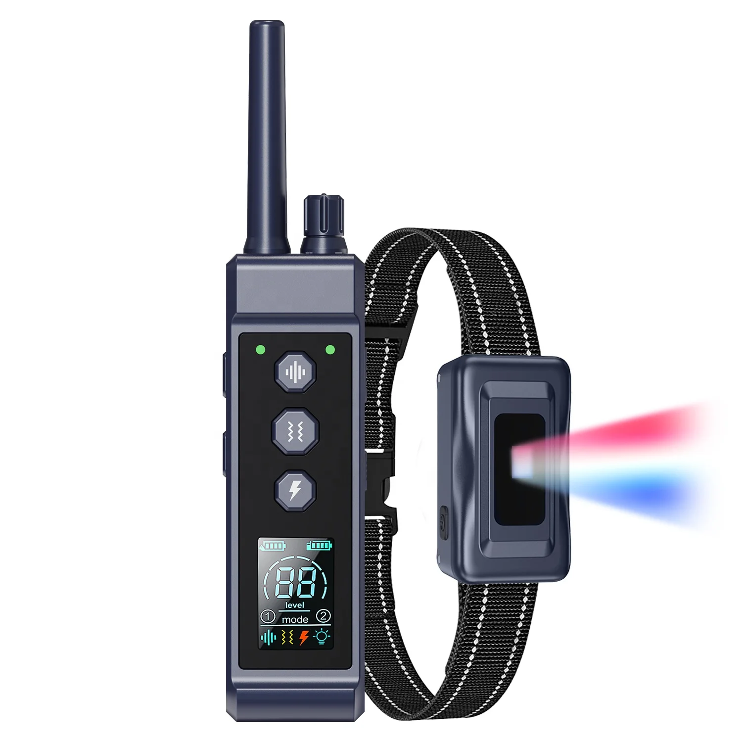 2024 NEW Dog shock Collar anti bark collar with Long-Range Remote Turbo Boost