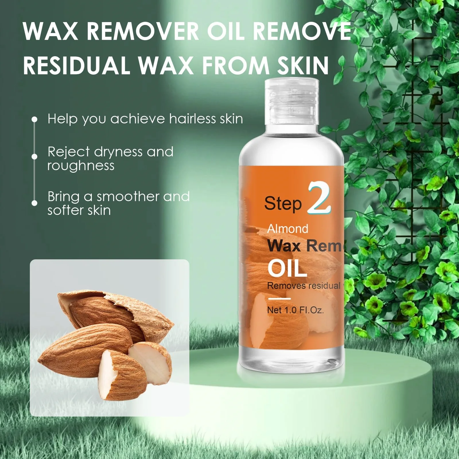 Pre-wax Soothing Lotion and After Wax Almond Oil Treatment For Hair Removal Wax Professional Aloe Gel After Wax Care Kit