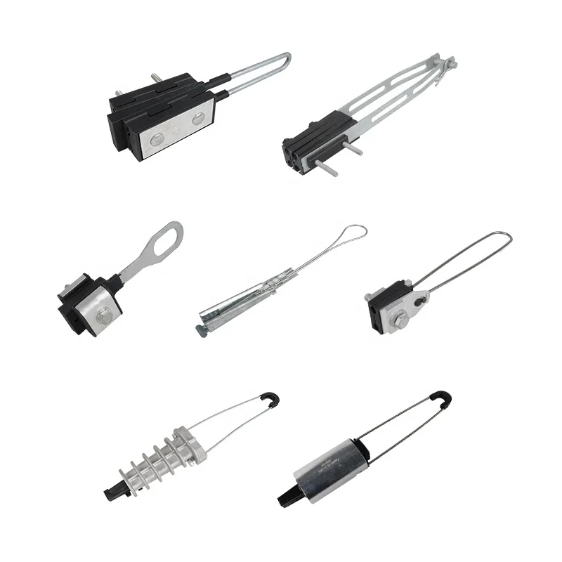 Заводская цена аксессуары для линии электропитания изоляционный зажим провода из алюминиевого