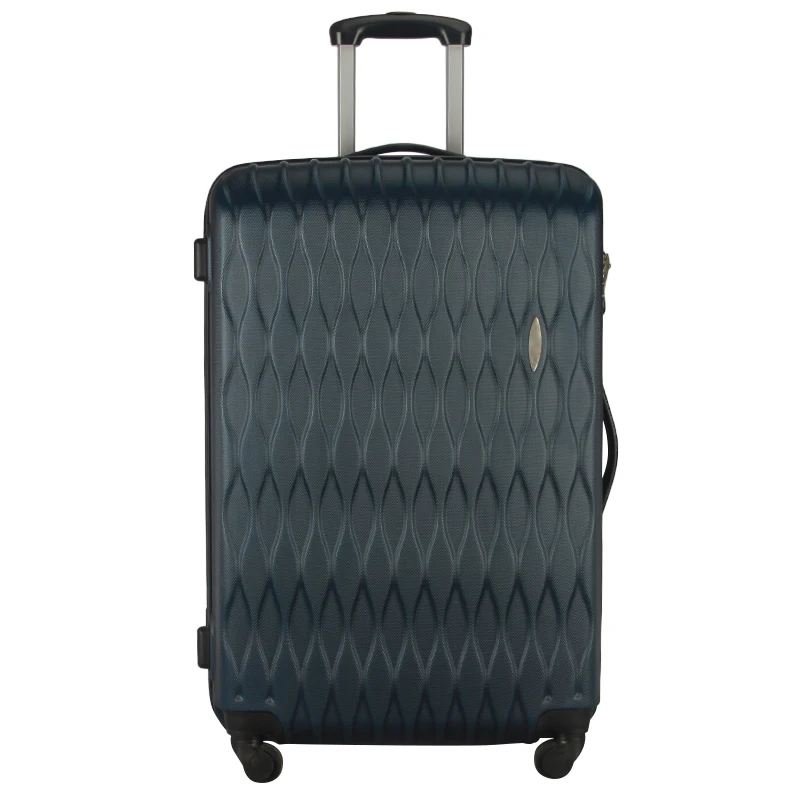 Durable high quality business trolley traveling wholesale abs hard shell luxury hard sided luggage sets
