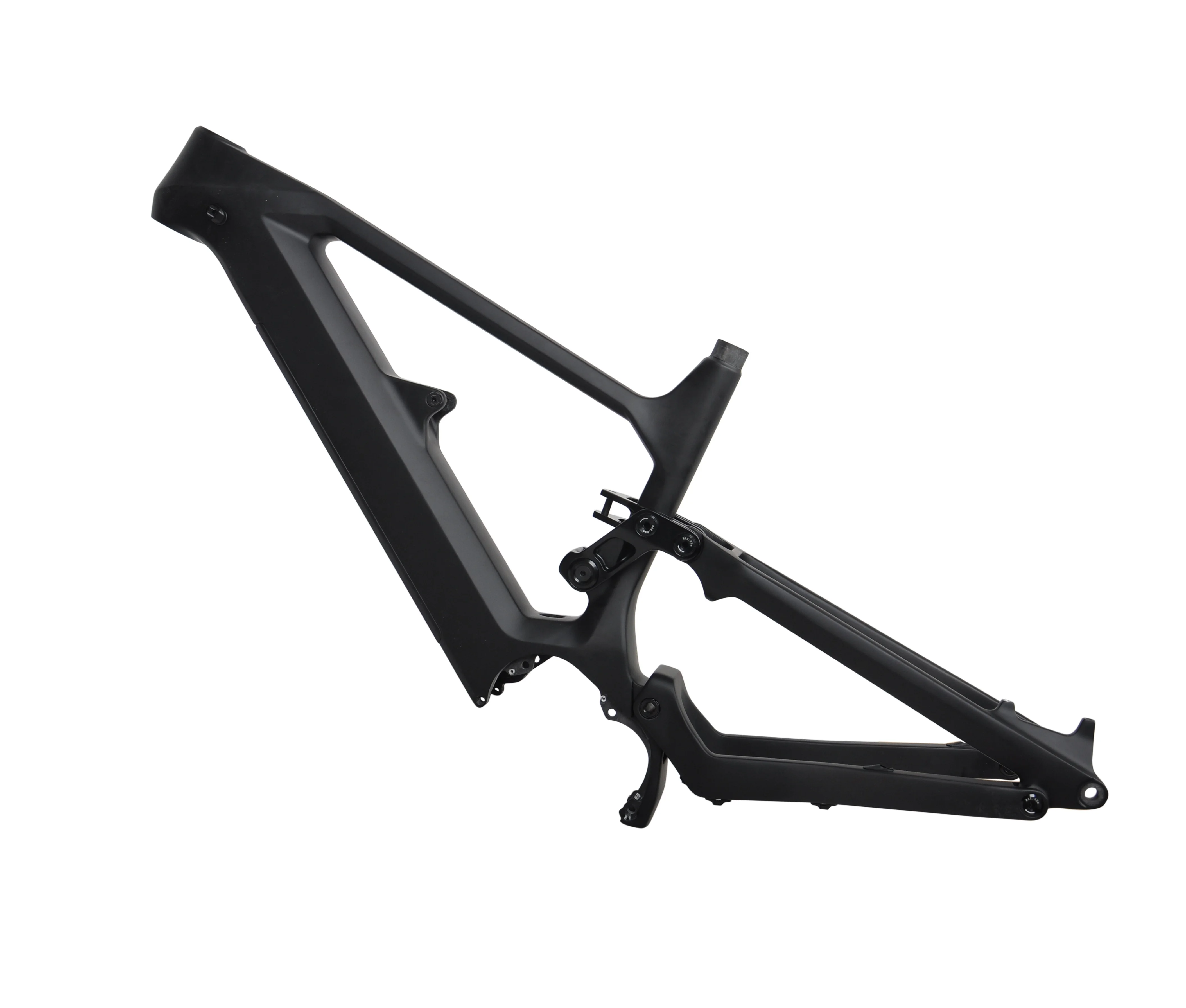 dengfu EBIKE carbon 29er frame full suspension electric bike frame support BAFANG MOTOR m560 Including headset and real axle