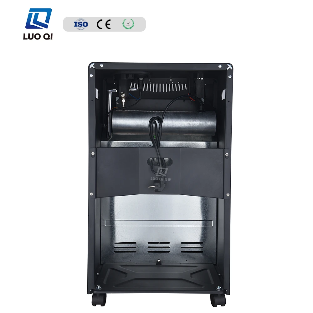 High quality indoor portable gas bedroom heater flame-out protection device easily cleaned ODS 4 wheels gas heater