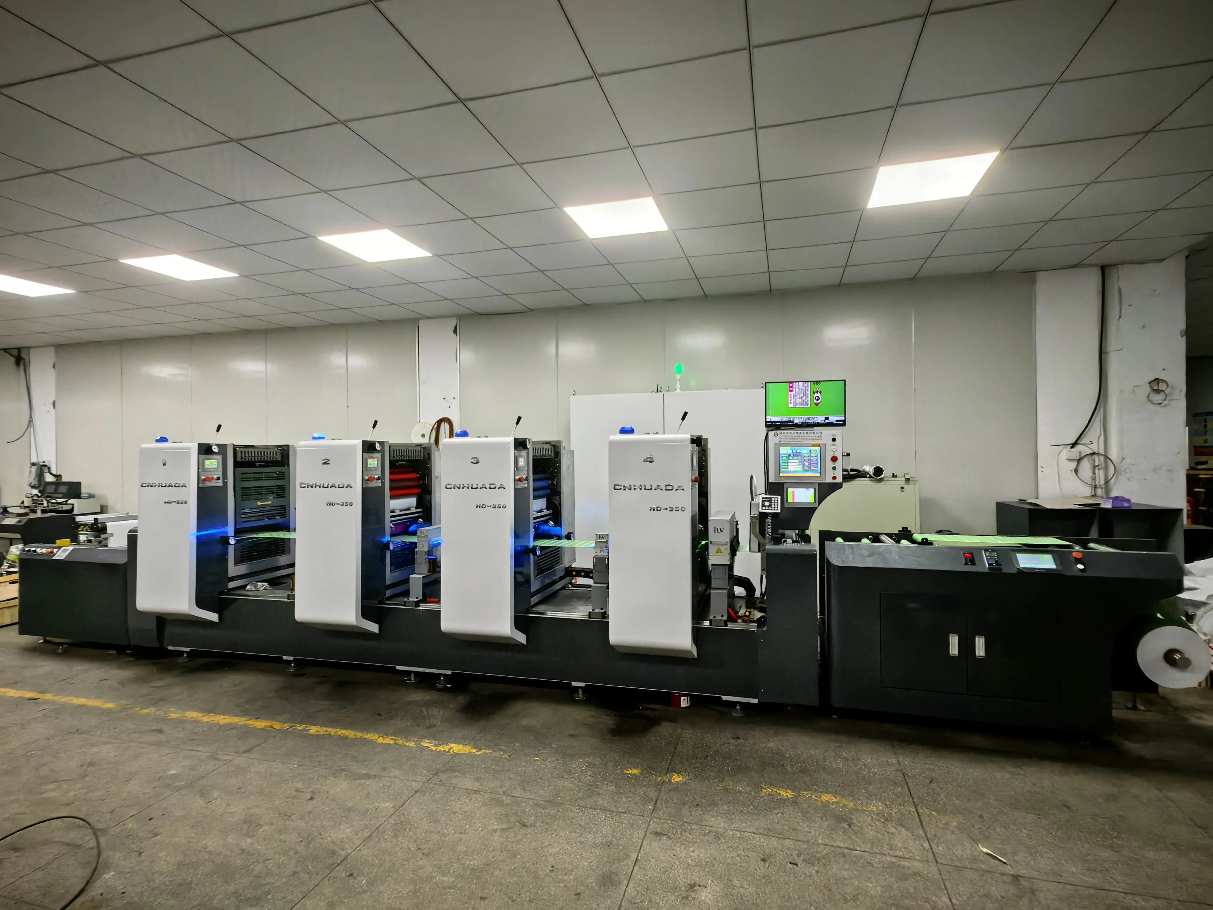 Machine Business Display Poster Printing Service Full Color Custom Offset Machine Double Sided Label Printing Machine