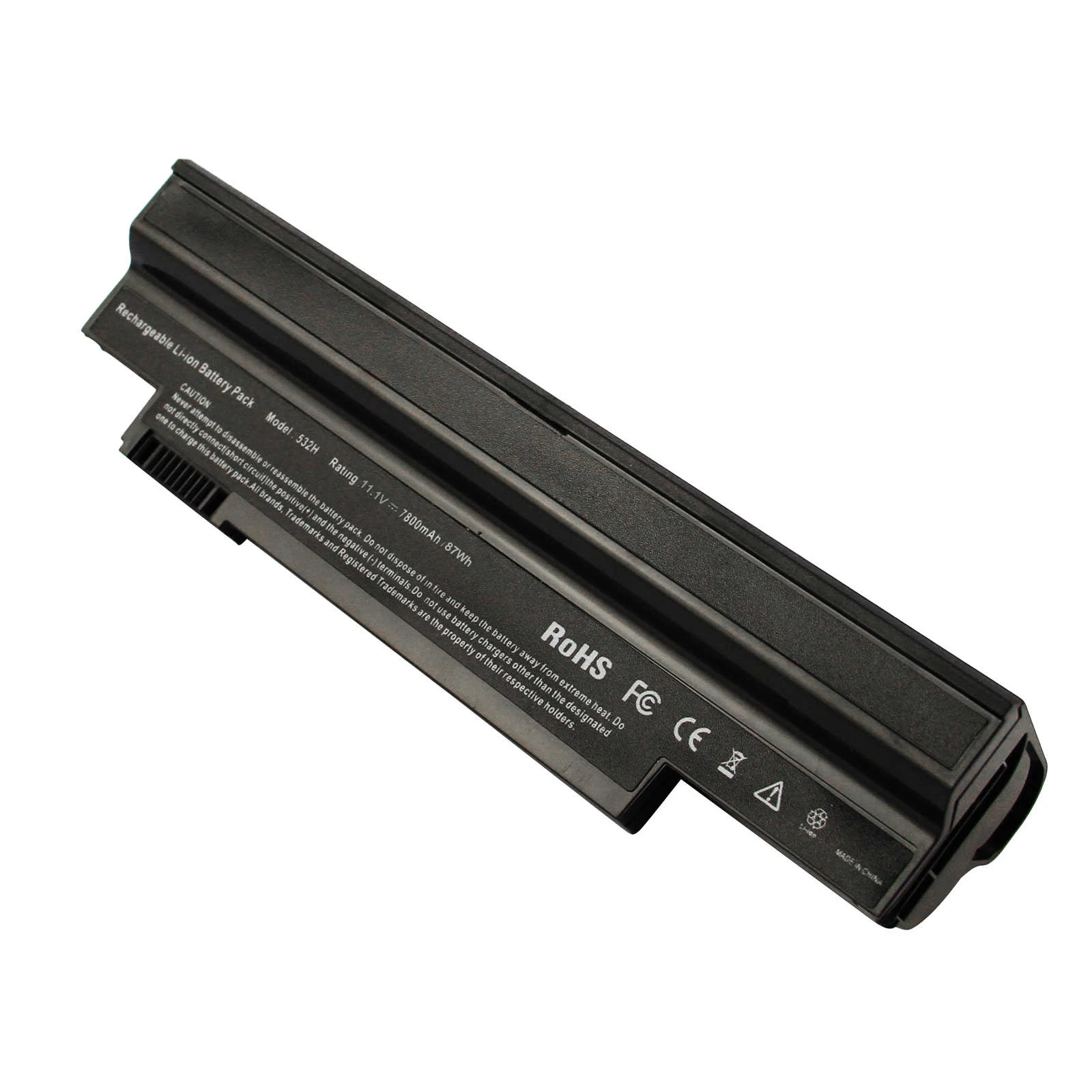 11.1V 7800mAh Laptop Battery for acer Aspire One 532H 532H-2406 532H-2527 532H-2575 UM09H31 UM09H75 UM09H41 UM09G5