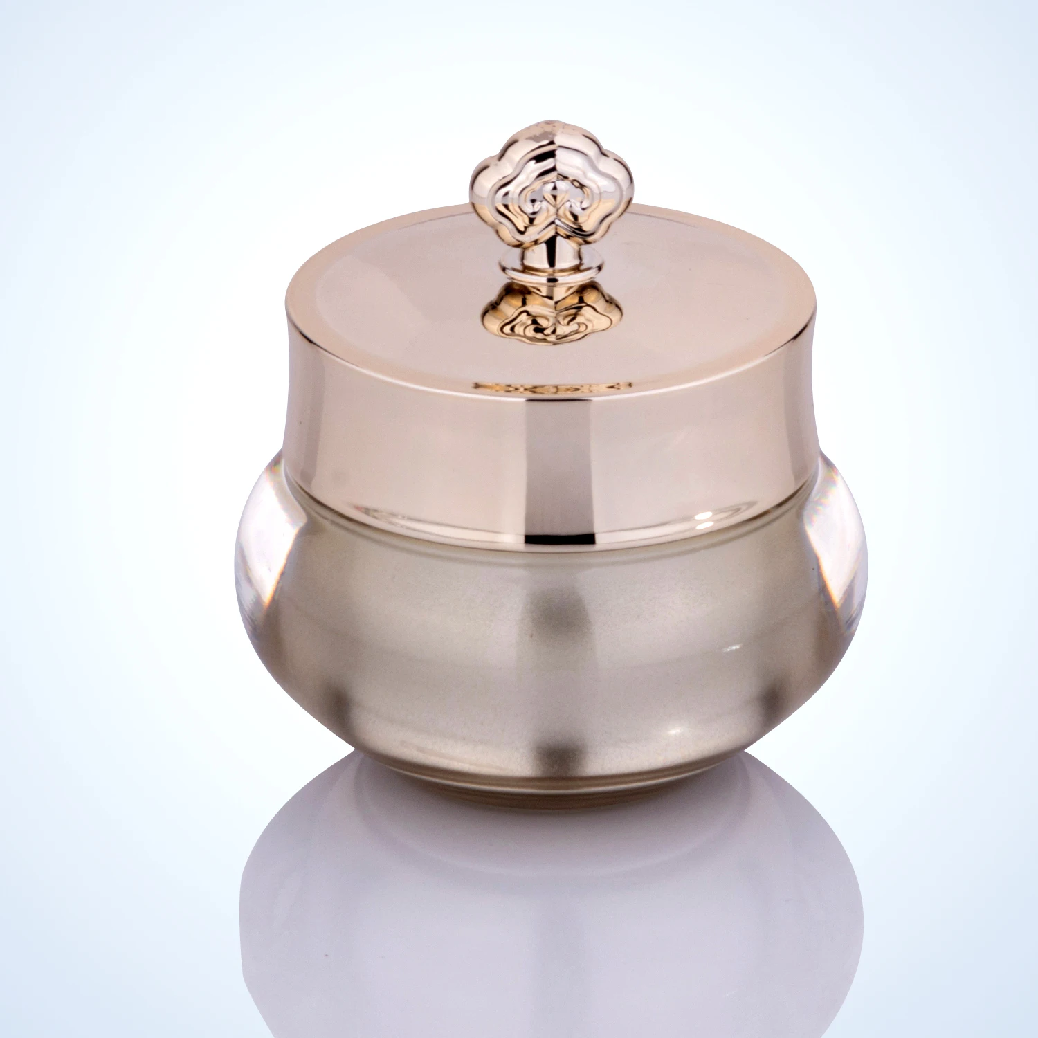 korean cream jar empty face cream jars acrylic plastic cosmetic eye cream jar for skin care