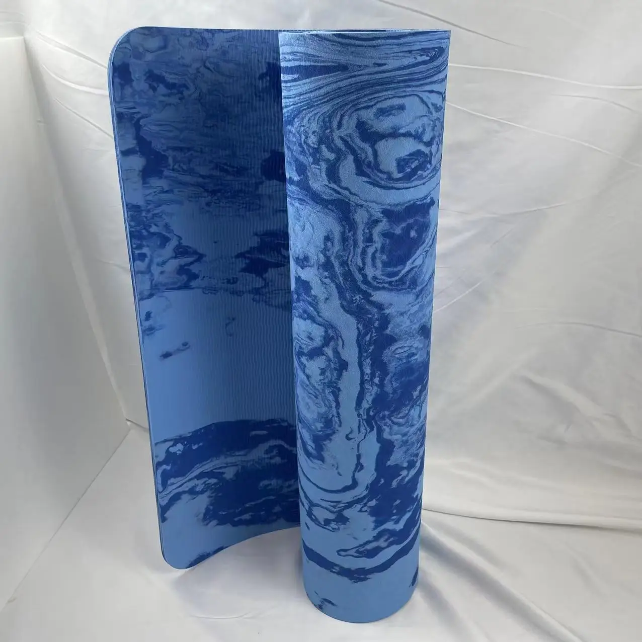 Camo TPE yoga mat camouflage marble custom eco friendly fitness mats