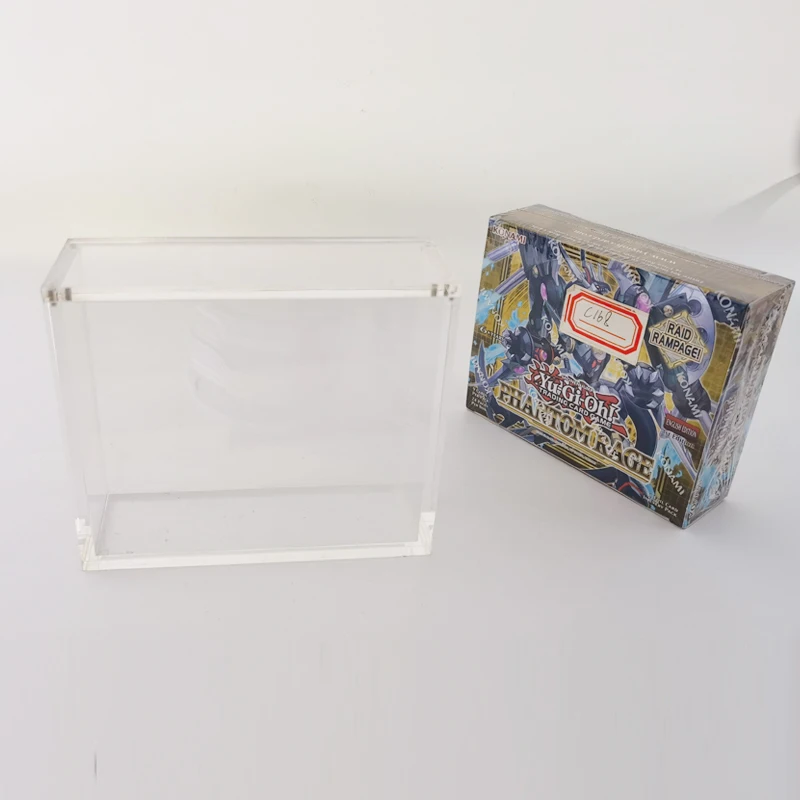 YGO Power Box Customized High Quality Monster Card YU GI OH Display Box ETB with Magnetic Lid Collection Acrylic Power Box