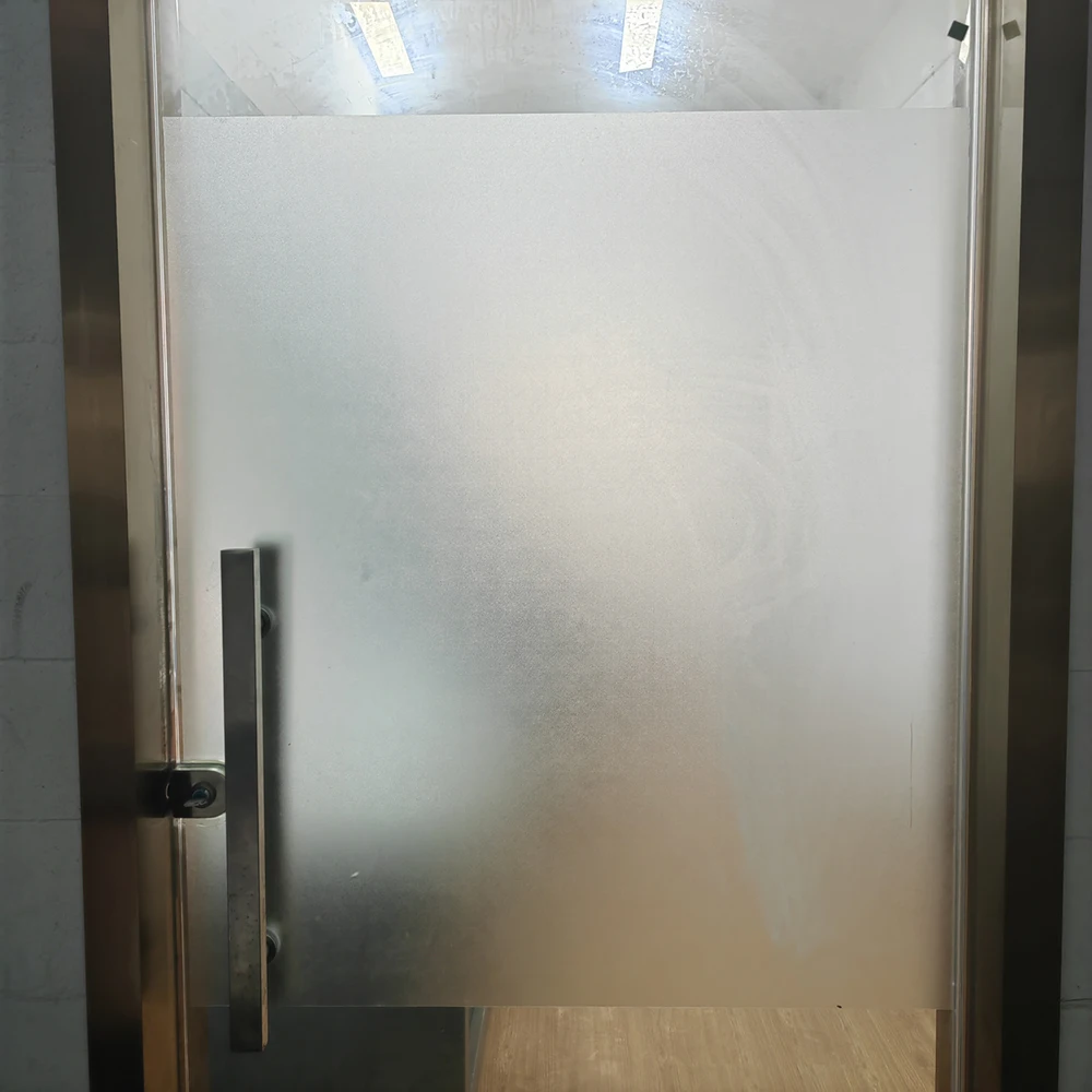 Customized Frosted Window Stickers, Self Adhesive Frosted Stickers For Glass Door And Window Decoration