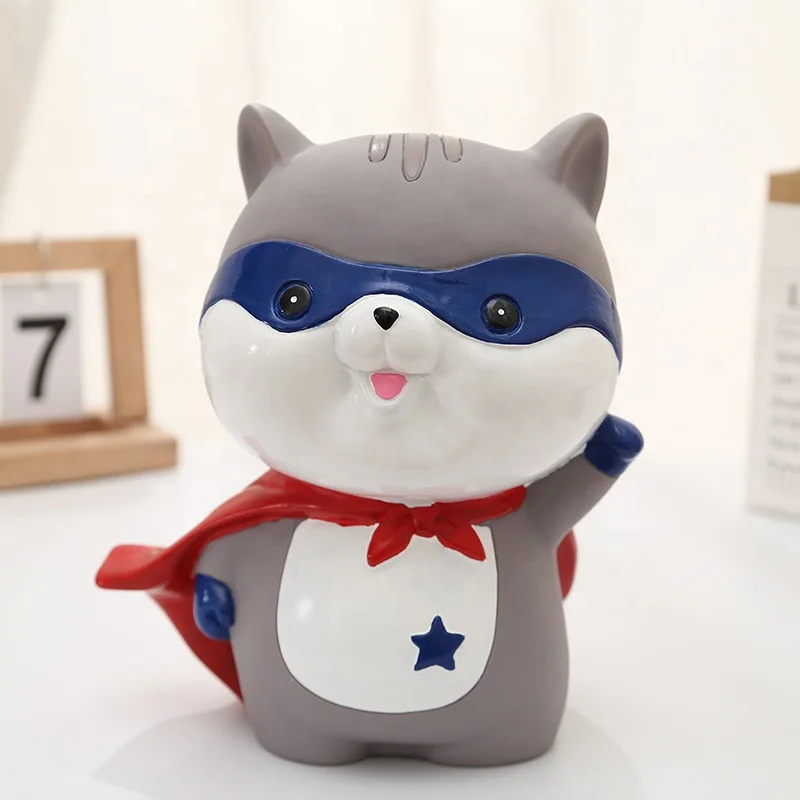 Custom hamster anti-fall piggy bank mouse money box