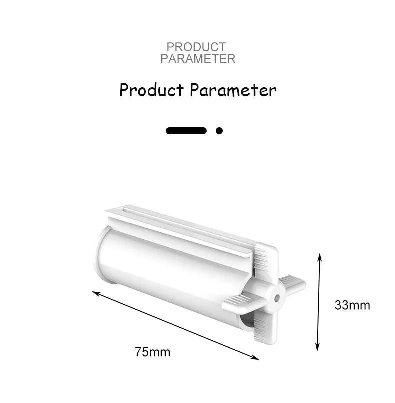 Портативный роликовый выдавливатель для зубной пасты тюбиков ролик легкой аксессуары ванной комнаты