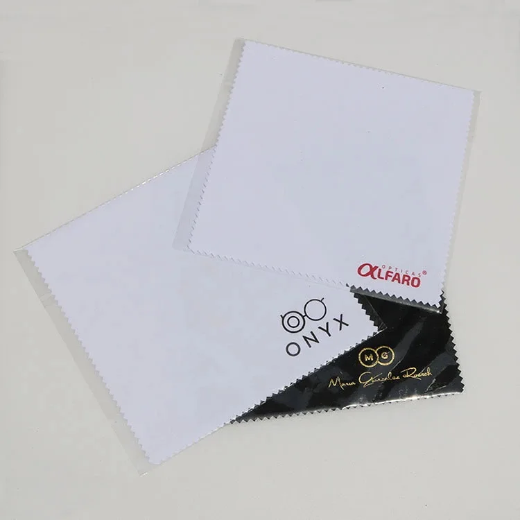 Custom Logo Printing Microfibre Microfiber Screen Eyeglass Sunglass Eye Glasses Lens Wiping Cleaning Cloth For Glasses