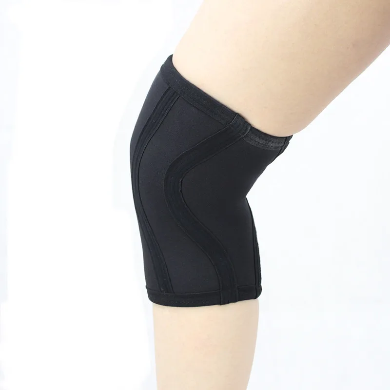 New arrival Adjustable Nylon Pressurization Knee pad Compression sports fitness Neoprene Knee Support brace