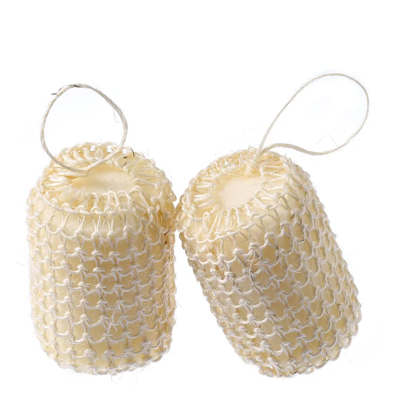 Отшелушивающая губка для ванны Sisal, уход за телом, натуральная мягкая губка для мытья люфы Sisal, губка для ванны