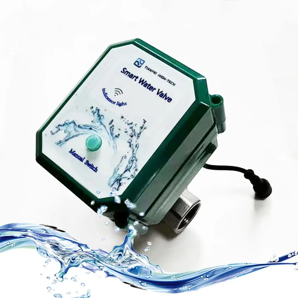 CTF-001-WIFI/Zigbee valvula Электроника para agua 2 отверстий