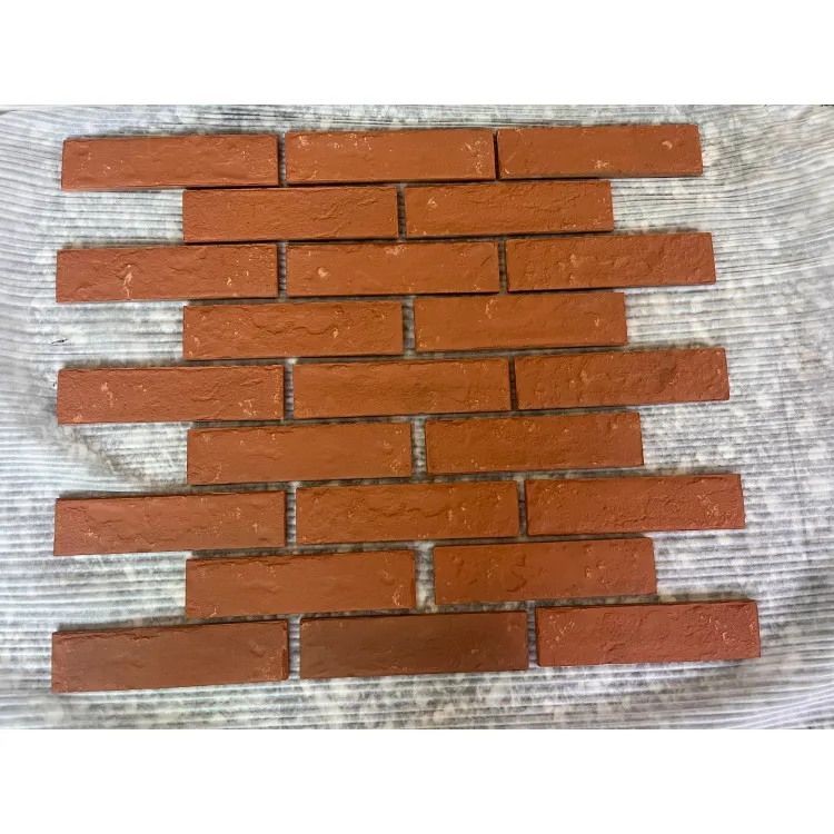 2022 г., античный красный кирпич для дома, наружный античный красный кирпич для фанерной плитки, искусственный камень для культуры, античный красный кирпич