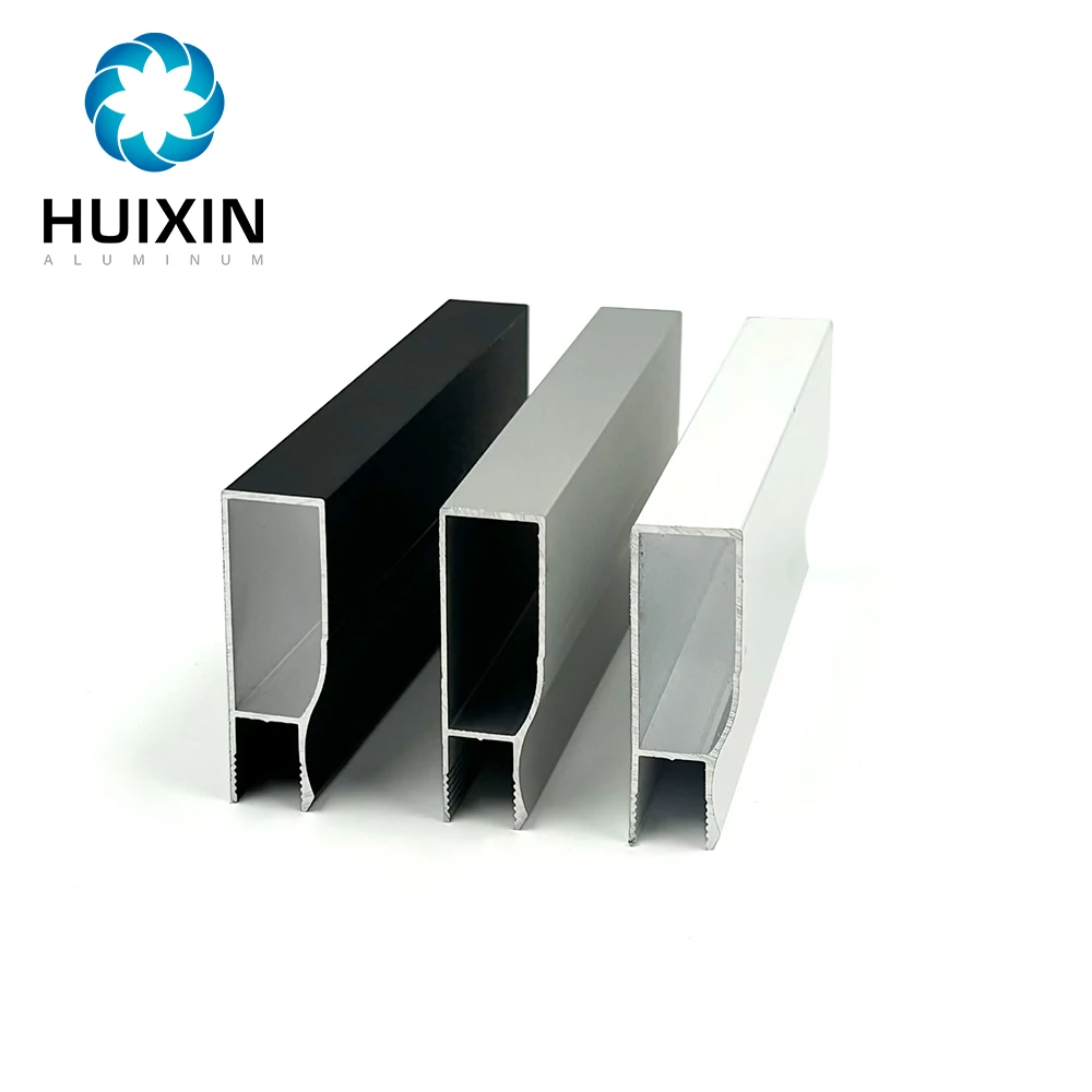 Good Price Per Ton Aluminum Profiles Powder Coating for Double Glass Windows
