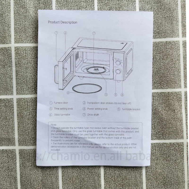 Wholesale 20l Capacity Microwave Oven Commercial Micro-wave Oven For Hotel Restaurants Household Electro-mechanical fast heating