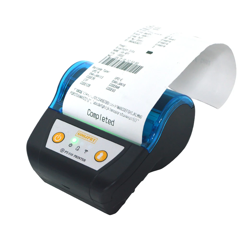 3 inch Thermal Receipt Printer Wireless Connected with Phone and Computer Mini Printer PT-310