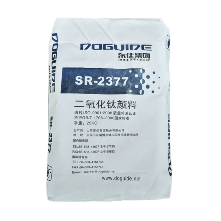 egypt titanium dioxide high hiding power rutile titanium dioxide pigment tio2 SR-2377 for paint primers