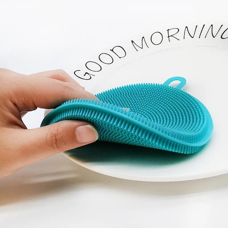 Free Samples Factory Wholesale kitchen dish washing mesh net scrubber sponge