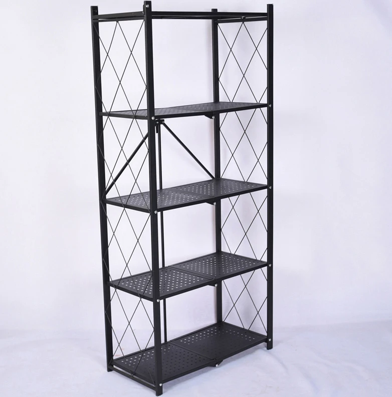 Factory OEM Wholesale Low Price Free Sample Bathroom Storage Racks Black Powder Coating Metal Iron Home Kitchen Rack Shelf