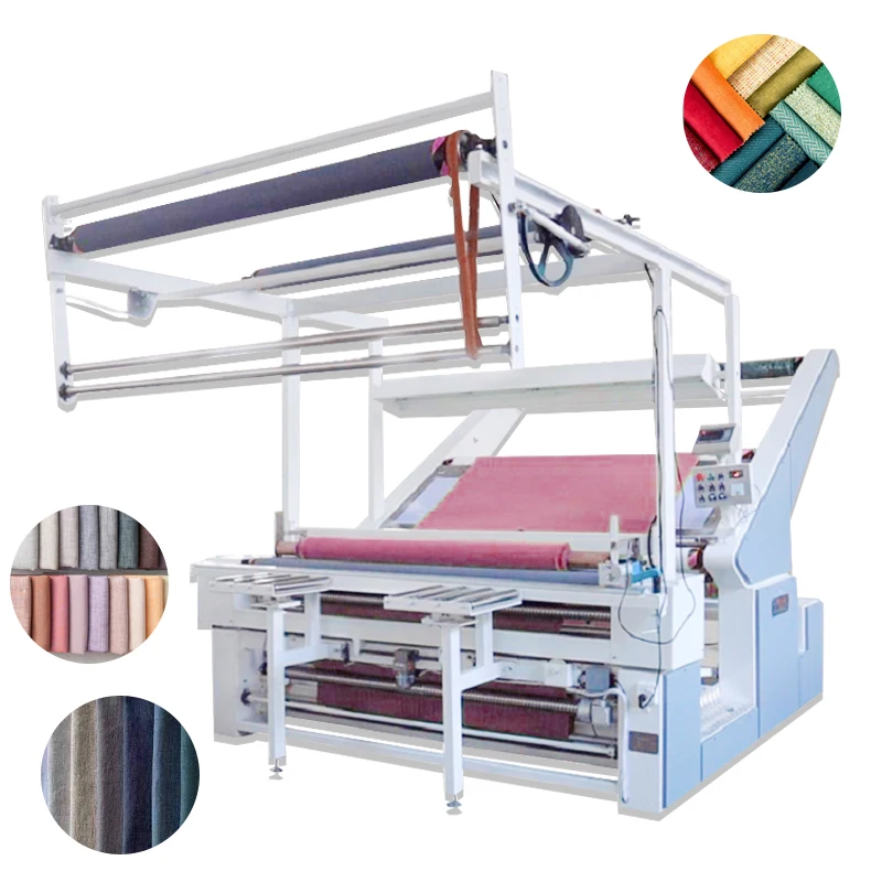 knitting textile weaving fabric inspection and quality checking machine auto textile simple inspection machine for woven
