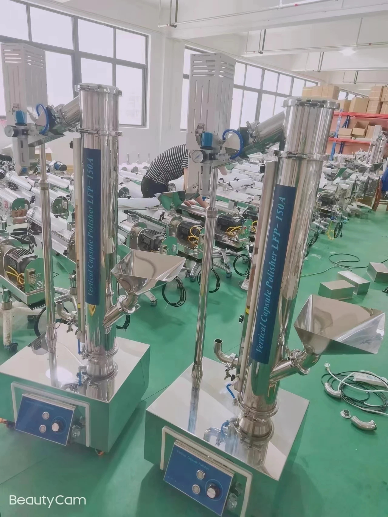 Vertical capsule polisher automatic capsule polishing machine capsule polisher with sorting