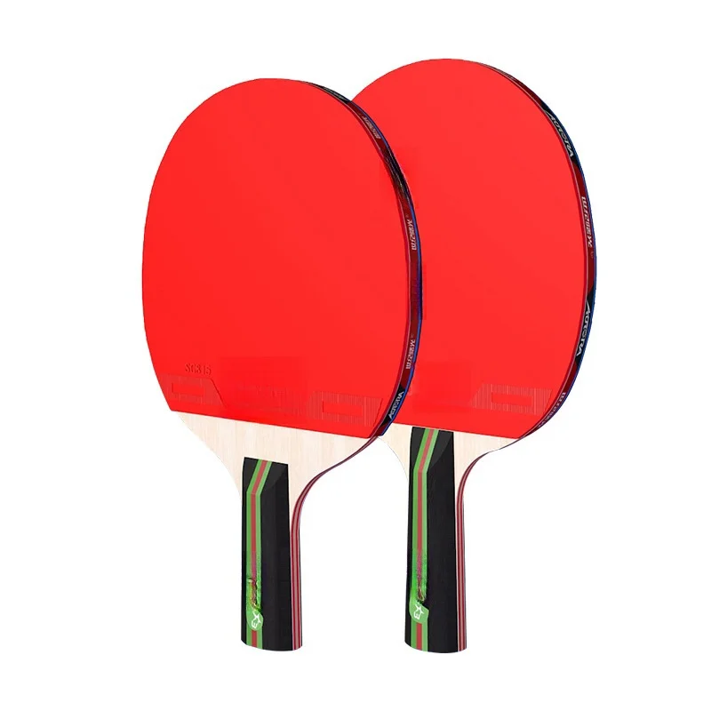 China Price Professional Custom Tournament 8 Star Premium Pro ITTF Print Wood Ping Pong Table Tennis Racket