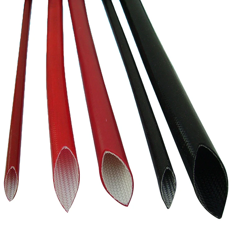 0.5---30MM Insulation Sleeve Protective Pvc Tube Fiberglass Sleeving