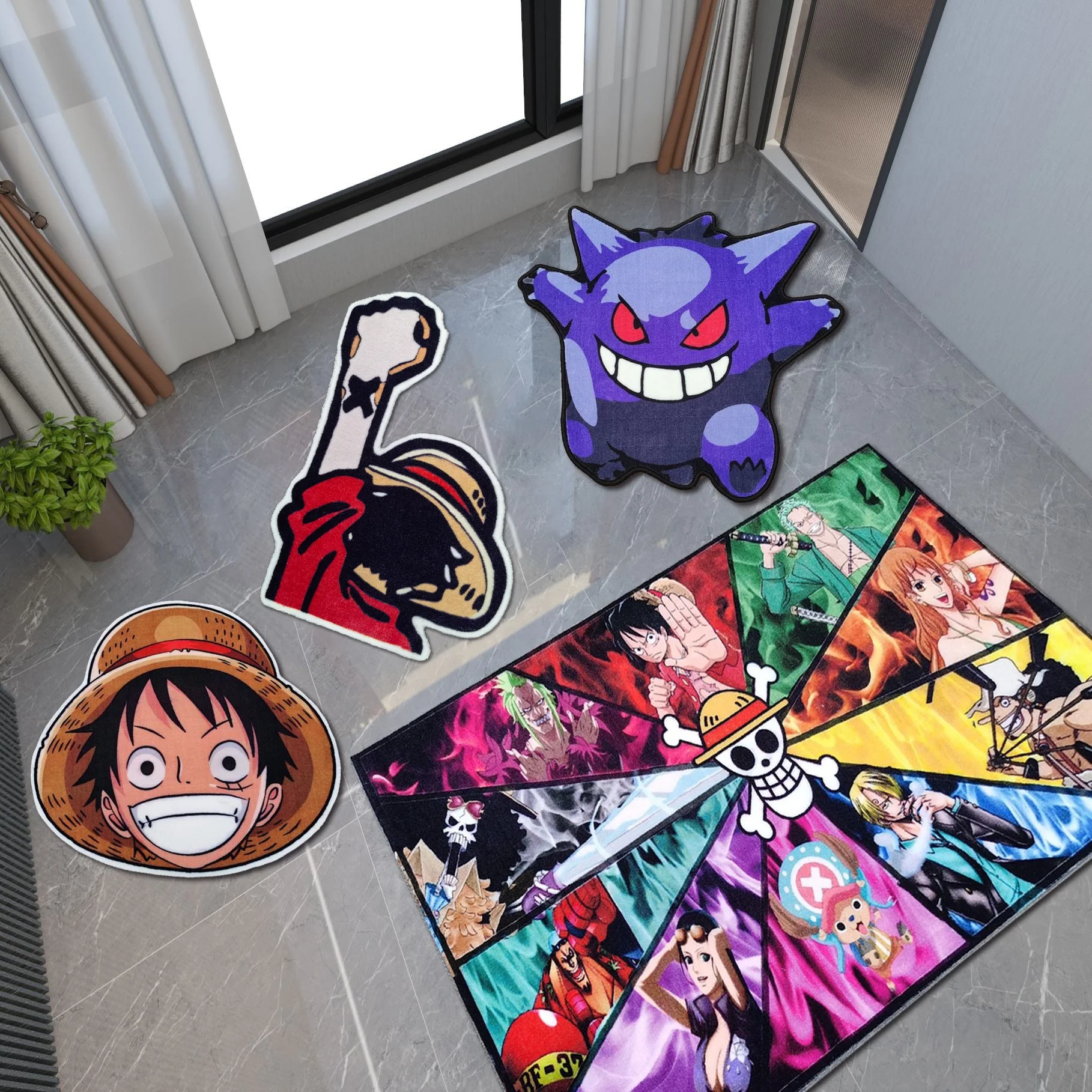 Ковер аниме с персонажами ковер вырезанный по форме настраиваемый 1 шт. MOQ
